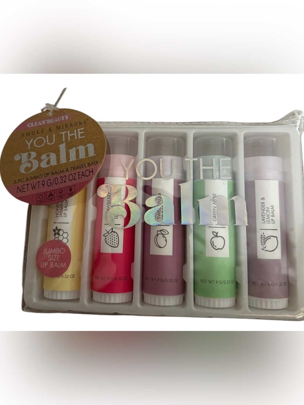 Smoke & Mirrors Clean Beauty 'You The Balm' Jumbo Lip Balm Set
